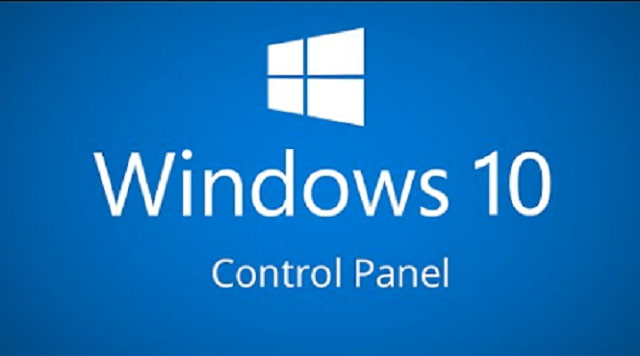 Cách mở control panel trong windows 10 